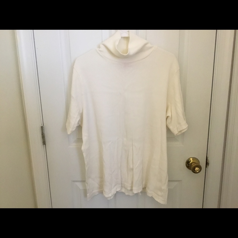 Short Sleeve Turtle Neck